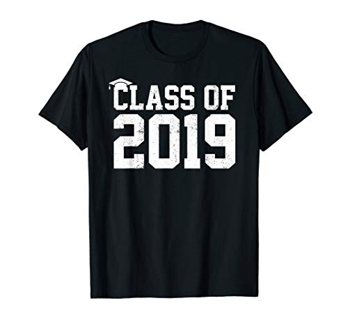 Class Of 2019 Graduation T-Shirt Senior High School College