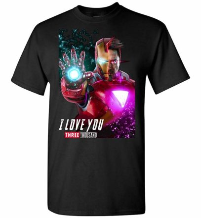 RIP Iron Man T-Shirt I Love You 3000 Tee